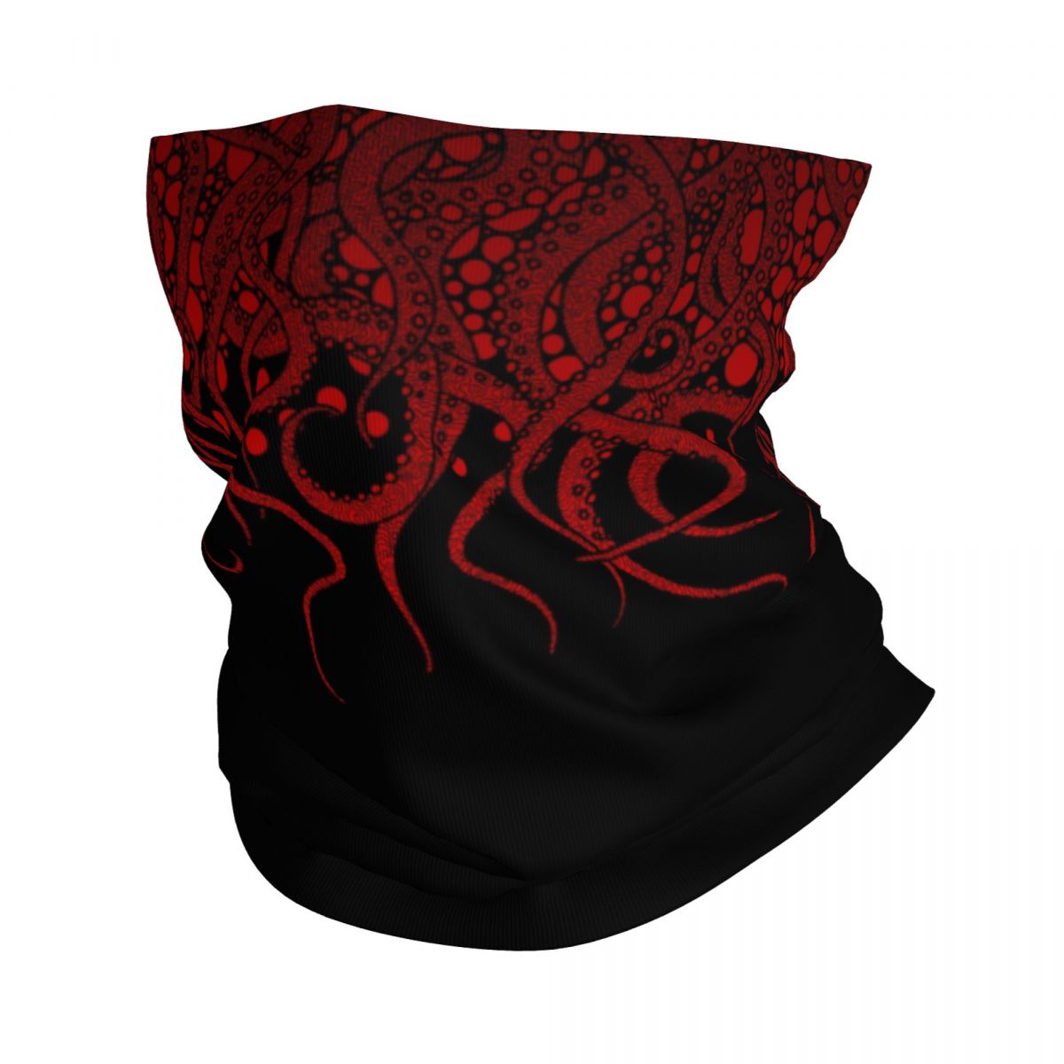 Red Tentacles On Black Bandana - đánh giá và giá Tech Wear Accessories
