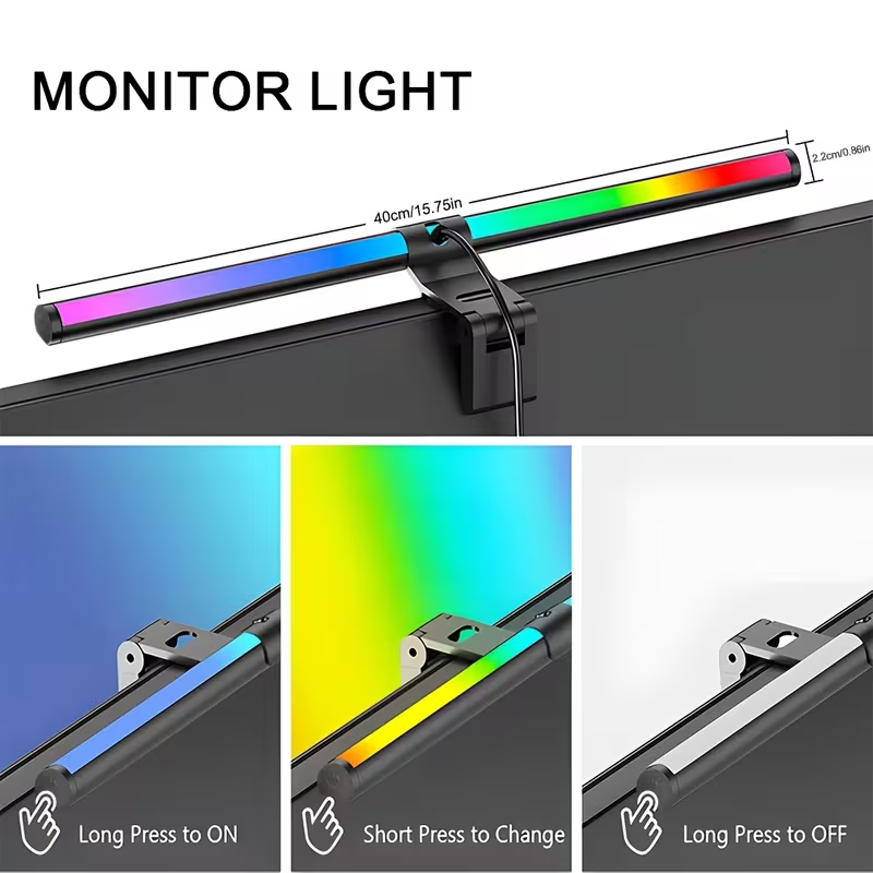Monitor Light Bar RGB Lightbar - đánh giá và giá Tech Accessories For Desk
