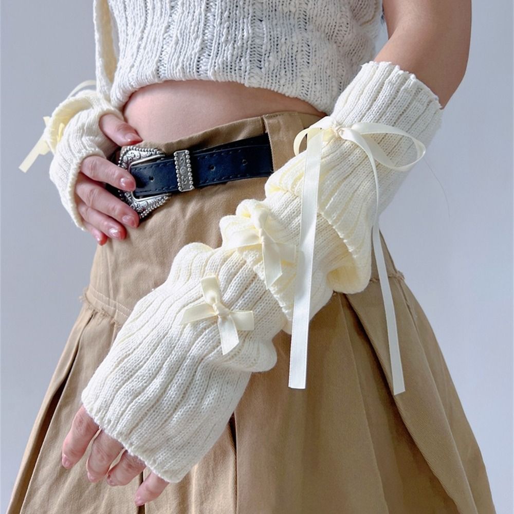 Cool Half Finger Knitted Glove - đánh giá và giá Tech Wear Accessories