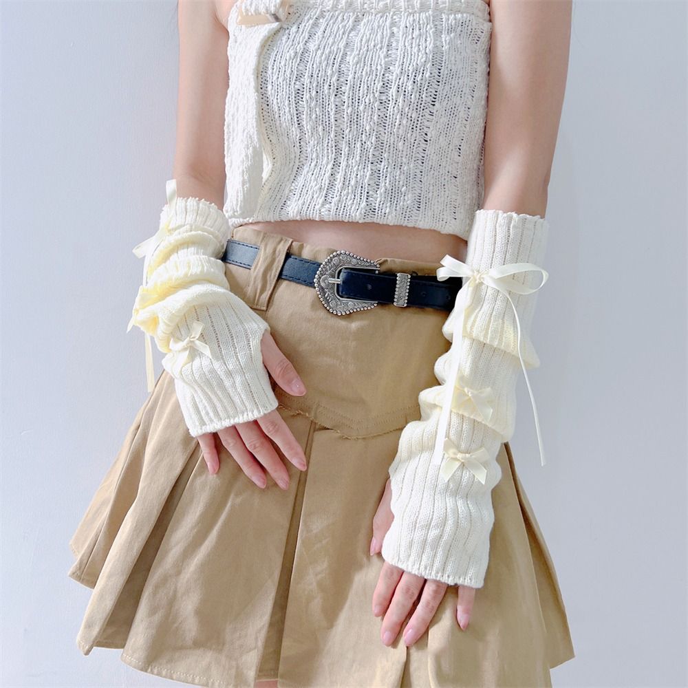 Cool Half Finger Knitted Glove - đánh giá và giá Tech Wear Accessories