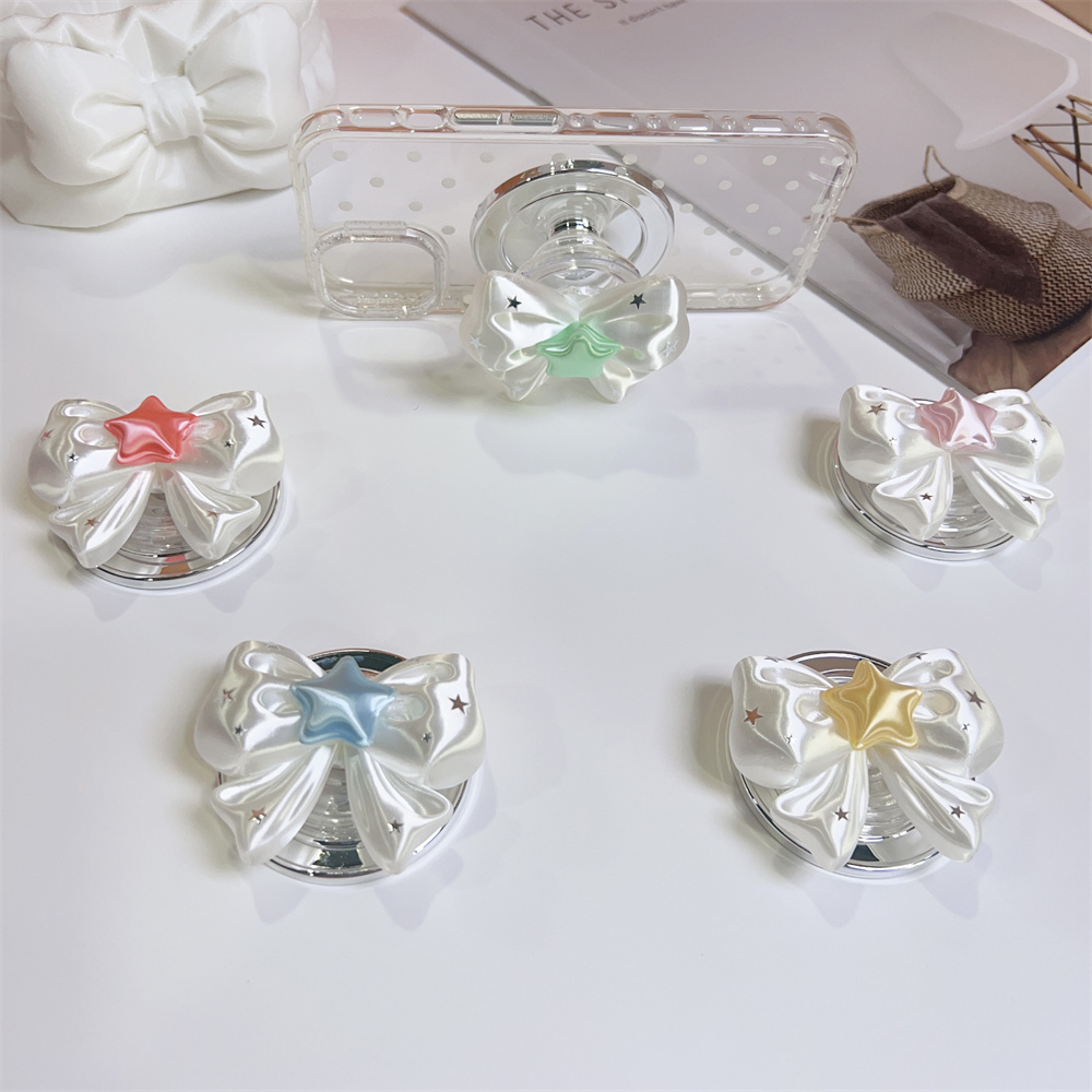 3D Silk Bow Knot Star Magnetic - đánh giá và giá Tech Accessories Phone
