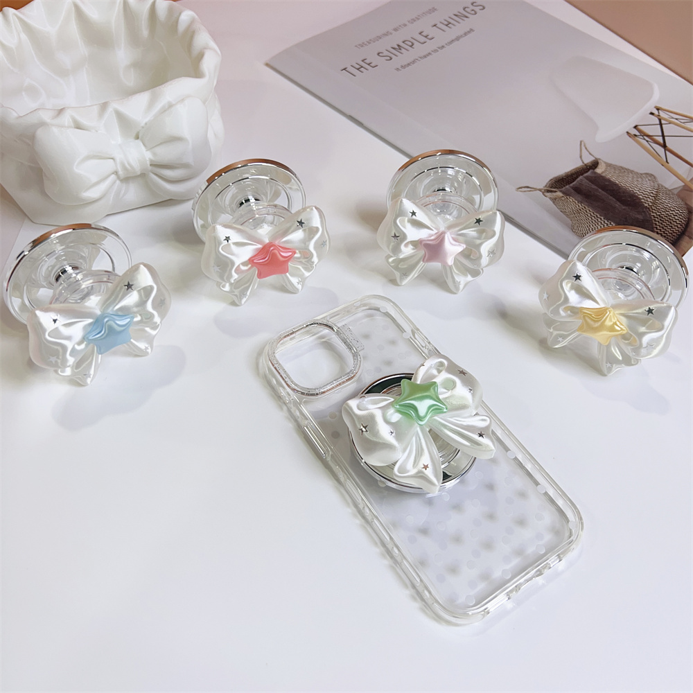 3D Silk Bow Knot Star Magnetic - đánh giá và giá Tech Accessories Phone