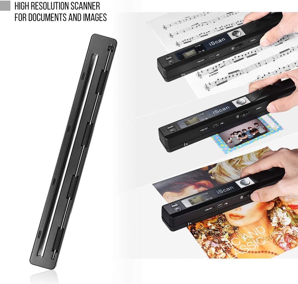 iScan Handheld Scanner A4 Docu - đánh giá và giá Document Scanner Portable