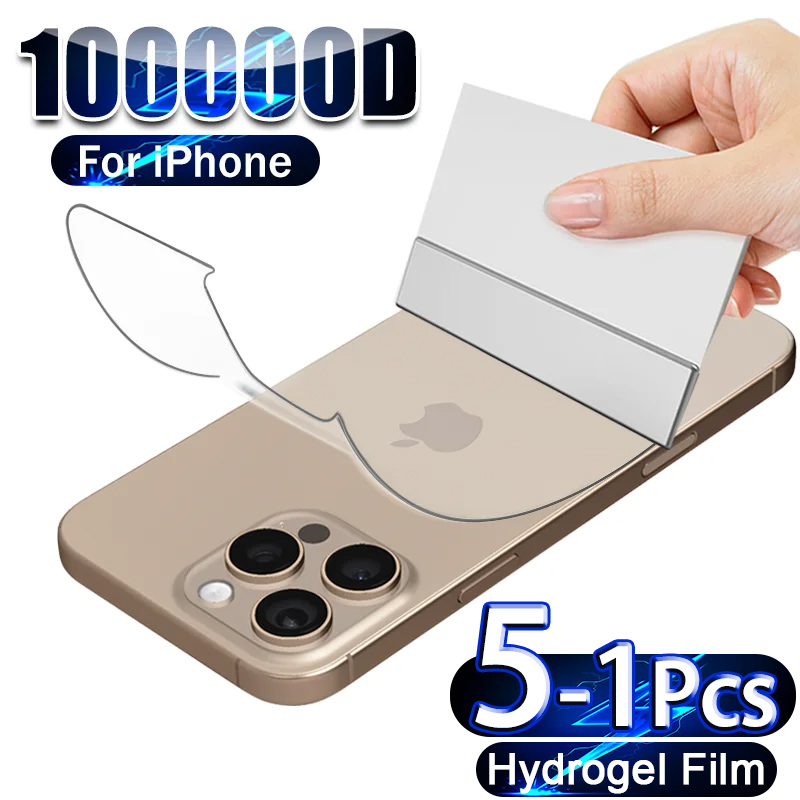 5-1Pcs Hydrogel Film For iPhon - đánh giá và giá Tech Accessories Phone