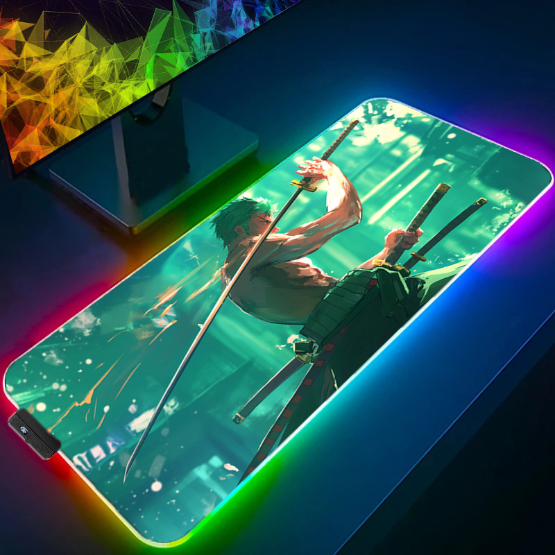 ONE PIECE Zoro Mouse Pad RGB G - đánh giá và giá Tech Accessories For Desk
