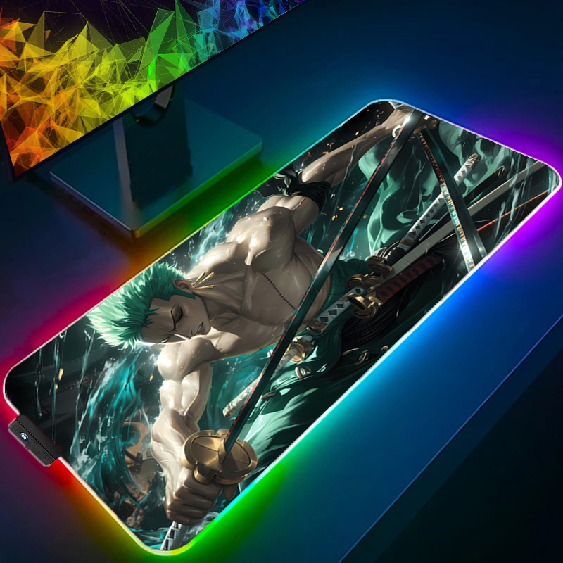 ONE PIECE Zoro Mouse Pad RGB G - đánh giá và giá Tech Accessories For Desk