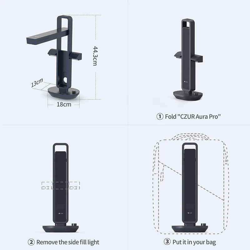 CZUR Shine Ultra Smart Portabl - đánh giá và giá Document Scanner Portable